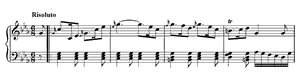 Bagatelle by Ludwig van Beethoven Bagatelle opus 119 no 5 C Minor by Ludwig van Beethoven piano sheet music