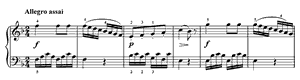 Sonatina by Ludwig van Beethoven Sonatina no 6 F Major by Ludwig van Beethoven piano sheet music