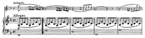 Sonata for Violin and Piano (Spring)  opus 24 F Major by Ludwig van Beethoven piano sheet music