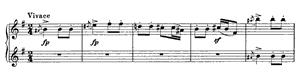 Hungarian Dance  no 21 E Minor by Johannes Brahms piano sheet music