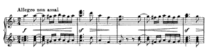 Hungarian Dance  no 2 D Minor by Johannes Brahms piano sheet music