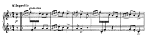 Hungarian Dance  no 3 F Major by Johannes Brahms piano sheet music