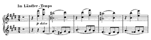 Waltz - For Four Hands by Johannes Brahms Waltz - For Four Hands opus 52 no 1 E Major by Johannes Brahms piano sheet music