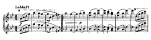Waltz - For Four Hands by Johannes Brahms Waltz - For Four Hands opus 65 no 12 G Minor by Johannes Brahms piano sheet music