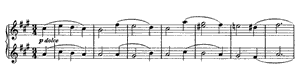 Waltz - For Four Hands by Johannes Brahms Waltz - For Four Hands opus 65 no 3 A Major by Johannes Brahms piano sheet music
