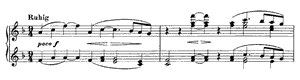 Ending - For Four Hands by Johannes Brahms Ending - For Four Hands opus 65 no 15 F Major by Johannes Brahms piano sheet music