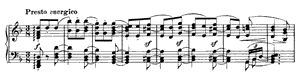 Capriccio  opus 116 no 1 D Minor by Johannes Brahms piano sheet music