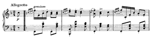 Hungarian Dance (solo piano version)  no 3 F Major by Johannes Brahms piano sheet music