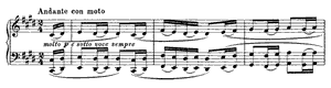 Intermezzo  opus 117 no 3 C-sharp Minor by Johannes Brahms piano sheet music