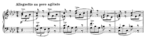 Intermezzo  opus 118 no 4 F Minor by Johannes Brahms piano sheet music