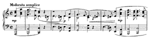 Intermezzo  opus 76 no 7 A Minor by Johannes Brahms piano sheet music