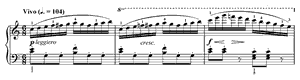 Velocity  opus 109 no 10 C Major by Friedrich Burgm�ller piano sheet music