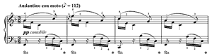 Lullaby  opus 109 no 7 F Major by Friedrich Burgm�ller piano sheet music