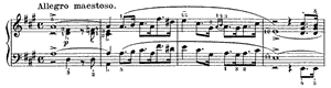 Allegro de Concert  opus 46 A Major by Fr�d�ric Chopin piano sheet music