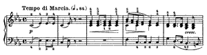Marche Funèbre by Frédéric Chopin Marche Funèbre opus 72 no 2 C Minor by Frédéric Chopin piano sheet music