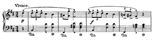 Mazurka  opus 30 no 2 B Minor by Fr�d�ric Chopin piano sheet music