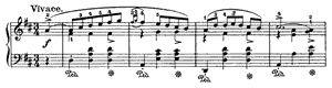 Mazurka by Frédéric Chopin Mazurka opus 33 no 2 D Major by Frédéric Chopin piano sheet music
