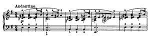 Mazurka  opus 41 no 2 E Minor by Fr�d�ric Chopin piano sheet music