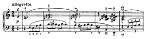 Mazurka  opus posth.  A Minor by Fr�d�ric Chopin piano sheet music