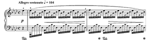 Etude  opus 25 no 1 A-flat Major by Fr�d�ric Chopin piano sheet music