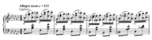 Etude  opus 25 no 9 G-flat Major by Fr�d�ric Chopin piano sheet music