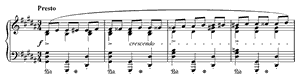 Prelude  opus 28 no 12 G-sharp Minor by Fr�d�ric Chopin piano sheet music