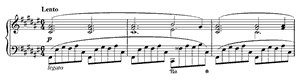 Prelude  opus 28 no 13 F-sharp Major by Fr�d�ric Chopin piano sheet music