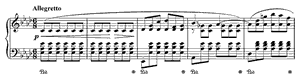 Prelude  opus 28 no 17 A-flat Major by Fr�d�ric Chopin piano sheet music
