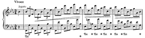 Prelude  opus 28 no 19 E-flat Major by Fr�d�ric Chopin piano sheet music