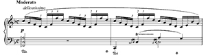 Prelude  opus 28 no 23 F Major by Fr�d�ric Chopin piano sheet music