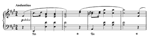 Prelude  opus 28 no 7 A Major by Fr�d�ric Chopin piano sheet music