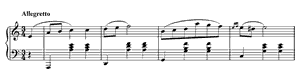 Waltz by Frédéric Chopin Waltz opus posth. A Minor by Frédéric Chopin piano sheet music