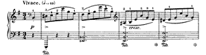 Waltz by Frédéric Chopin Waltz opus posth. E Minor by Frédéric Chopin piano sheet music