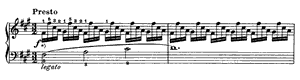Study  no 24 F-sharp Minor by Muzio Clementi piano sheet music