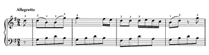 Sonatina  opus 36 no 2 G Major by Muzio Clementi piano sheet music