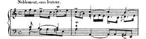 Ordre  no 15 A Minor by Fran�ois Couperin piano sheet music