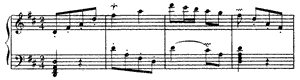 Ordre by François Couperin Ordre no 22 D Major by François Couperin piano sheet music