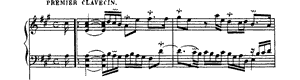 Ordre by François Couperin Ordre no 9 A Major by François Couperin piano sheet music