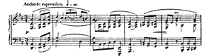 Andante espressivo by Clara Wieck-Schumann Andante espressivo opus 15 no 3 D Major by Clara Wieck-Schumann piano sheet music