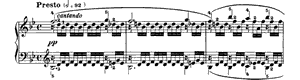 Study by Carl Czerny Study opus 299 no 27 B-flat Major by Carl Czerny piano sheet music