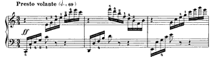 Study  opus 299 no 30 C Major by Carl Czerny piano sheet music