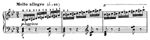 Study by Carl Czerny Study opus 299 no 31 B-flat Major by Carl Czerny piano sheet music