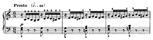 Study by Carl Czerny Study opus 299 no 4 C Major by Carl Czerny piano sheet music
