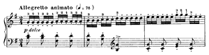 Study  opus 849 no 12 G Major by Carl Czerny piano sheet music