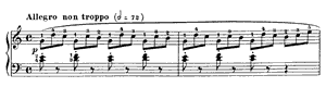 Study by Carl Czerny Study opus 849 no 3 C Major by Carl Czerny piano sheet music