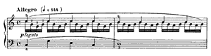 Study by Carl Czerny Study opus 849 no 4 C Major by Carl Czerny piano sheet music