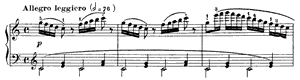 Study by Carl Czerny Study opus 849 no 6 C Major by Carl Czerny piano sheet music