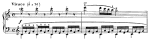 Study by Carl Czerny Study opus 849 no 7 C Major by Carl Czerny piano sheet music