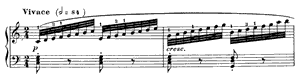 Study by Carl Czerny Study opus 849 no 8 C Major by Carl Czerny piano sheet music