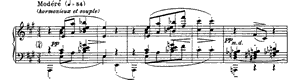 Prelude - Les Sons et les parfums tornent dans l'air du soir  book 1 no 4 n/a by Claude Debussy piano sheet music